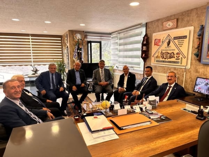 Genel Başkanımız Cuma Nacar, Anadolu Birliği Partisi Genel Başkanı Bedri Yalçın ’ı Ziyaret Etti