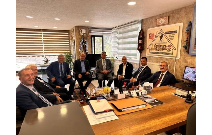 Genel Başkanımız Cuma Nacar, Anadolu Birliği Partisi Genel Başkanı Bedri Yalçın ’ı Ziyaret Etti